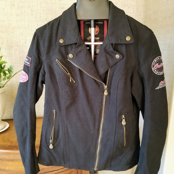 Indian motorcycle Jackets & Blazers - Indian Motorcycle Woman's Size Medium M Jacket Black